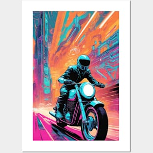 Future Biker Posters and Art